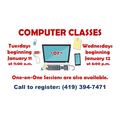 computer classes January 2022 square