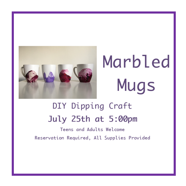 marbled mugs dipping craft 25 July 2022 post