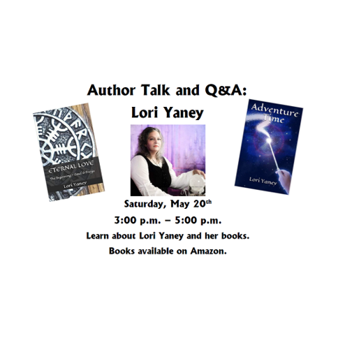 Author Lori Yaney to Visit Library