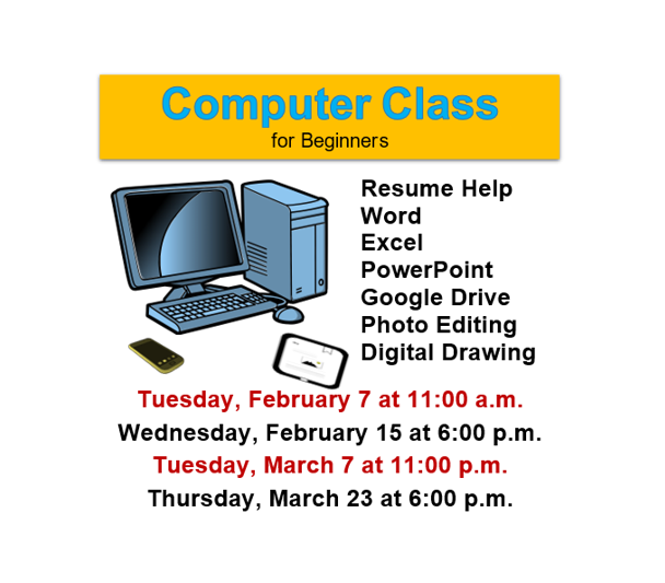computer classes Feb Mar 2023 post fb