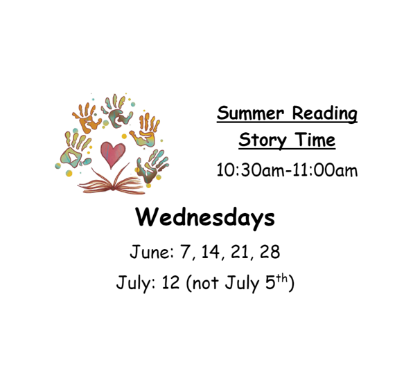 Summer Reading Story Time at the library