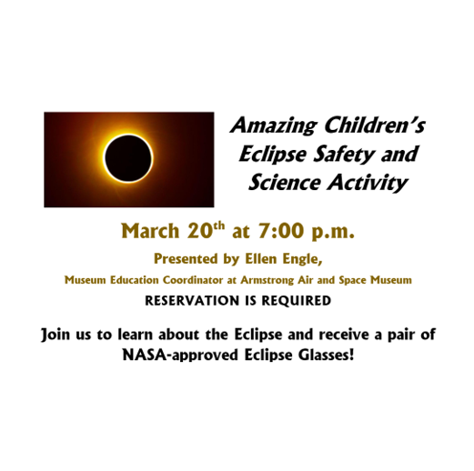 Amazing Children’s Eclipse Activity and Safety Program